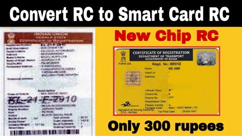 bike rc book smart card|convert rc book to smart card online.